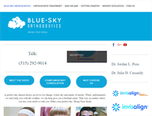 Tablet Screenshot of blueskyames.com